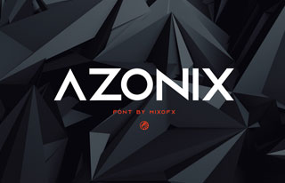 Azonix字体—可用于个人和商业用途