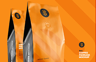 咖啡包装 Coffee Package Mockup PSD